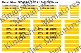 Royal Air Force Airfield Vehicle Markings